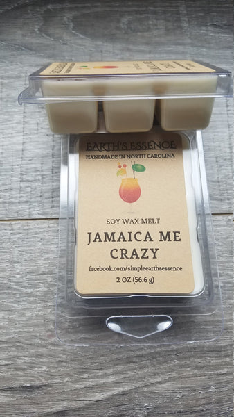 Jamaica Me Crazy 2 oz Soy Wax Melt