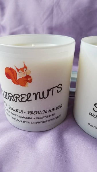 Squirrel Nuts 9 Oz Soy Candle