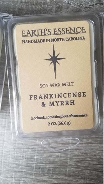 Frankincense & Myrrh 2 oz Soy Wax Melts