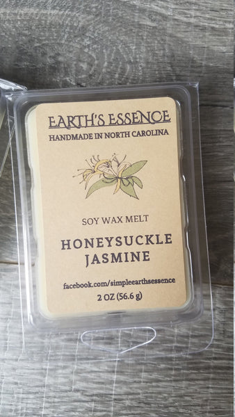 Honeysuckle Jasmine 2 oz Soy Wax Melt