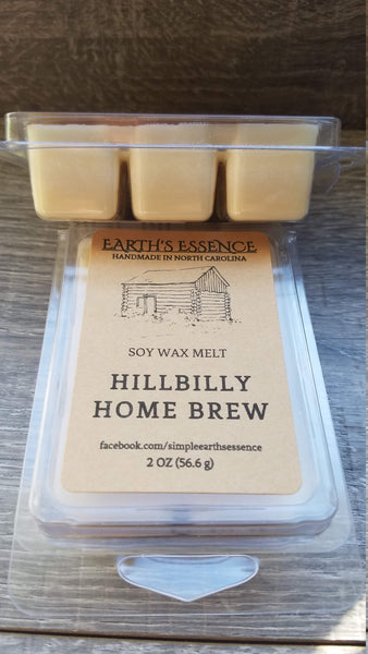 Hillbilly Homebrew 2 OZ Soy Wax Melt