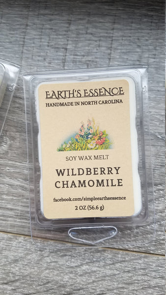 Wildberry Chamomile 2 oz Soy Wax Melts