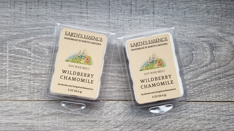 Wildberry Chamomile 2 oz Soy Wax Melts