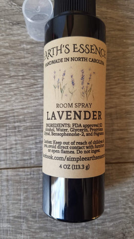 Lavender 4 oz Natural Room Spray