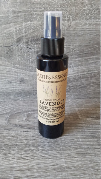 Lavender 4 oz Natural Room Spray