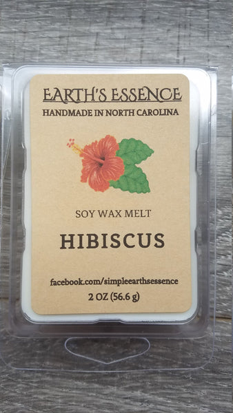 Hibiscus 2 oz Soy Wax Melt