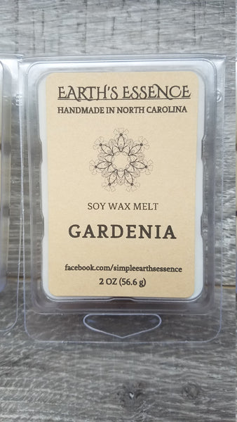 Gardenia 2 oz Soy Wax Melt