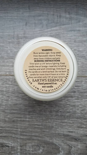 Canned Tuna 8 oz Soy Candle