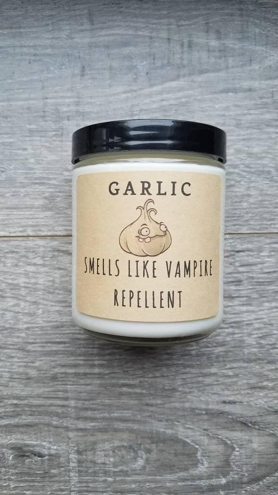 Garlic 8 oz Soy Candle