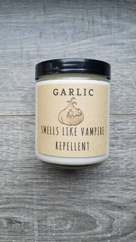 Garlic 8 oz Soy Candle