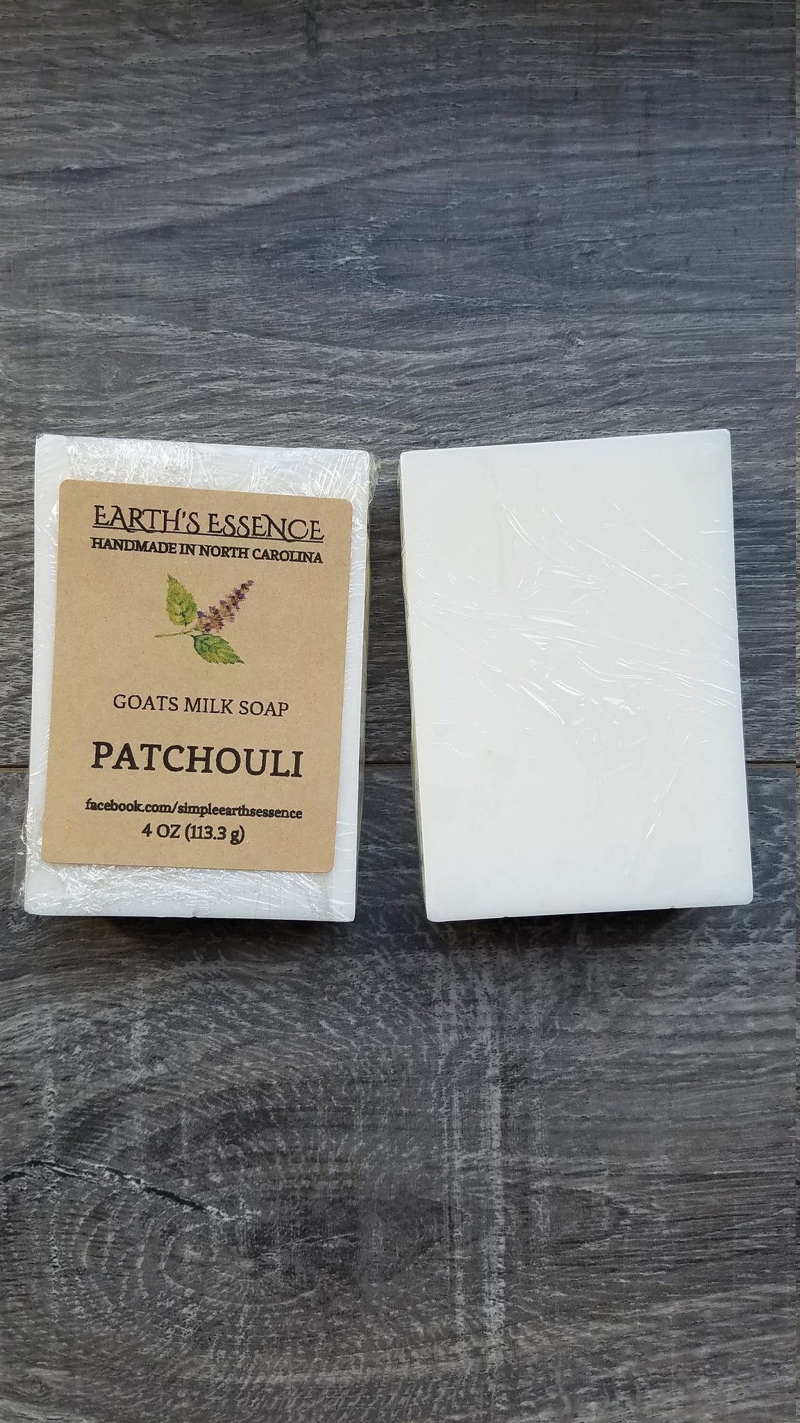 Patchouli 4 oz Goats Milk Soap