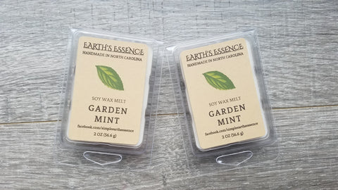 Garden Mint 2 oz Soy Wax Melt