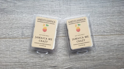 Jamaica Me Crazy 2 oz Soy Wax Melt