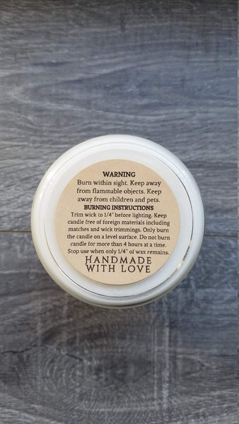 Hemp 8 oz Soy Candle