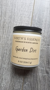 Garden Dirt 8 oz Soy Candle