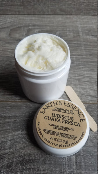 Hibiscus Guava Fresca 4 oz Deodorant