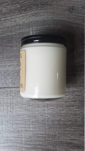 Motor Oil 8 oz Soy Candle