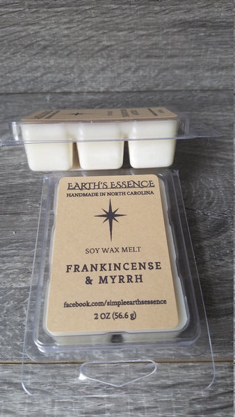Frankincense & Myrrh 2 oz Soy Wax Melts