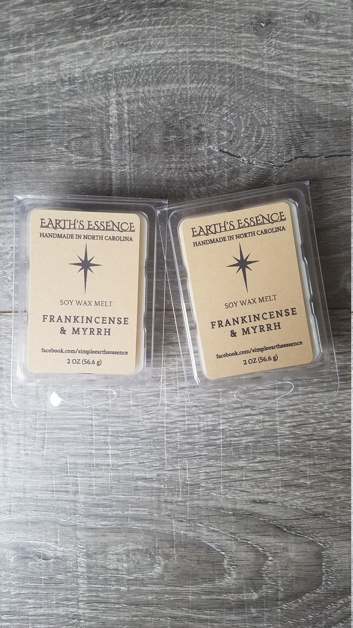 Frankincense & Myrrh 2 oz Soy Wax Melts