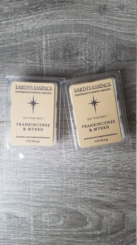 Frankincense & Myrrh 2 oz Soy Wax Melts