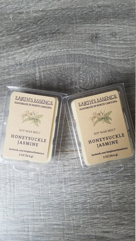 Honeysuckle Jasmine 2 oz Soy Wax Melt