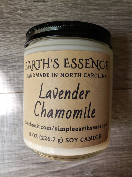 Lavender Chamomile 8 oz Soy Candle