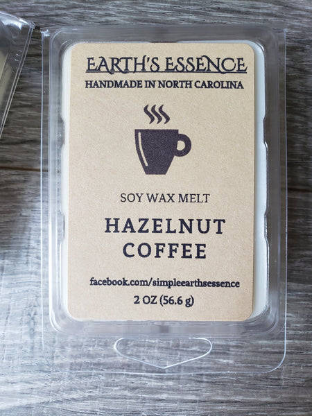 Hazelnut Coffee 2 oz Wax Melt
