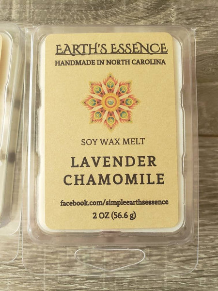 Lavender Chamomile 2 oz Soy Wax Melt