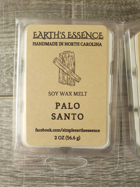 Palo Santo 2 oz Soy Wax Melt