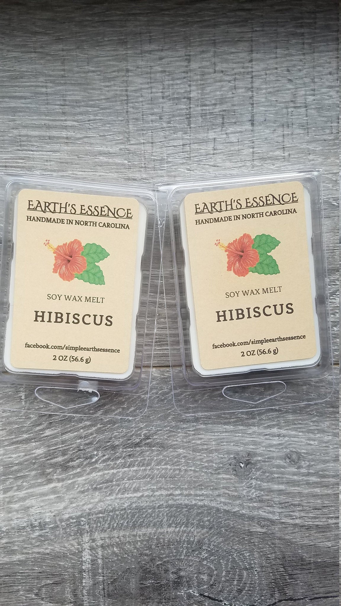 Hibiscus 2 oz Soy Wax Melt