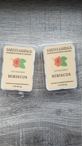 Hibiscus 2 oz Soy Wax Melt