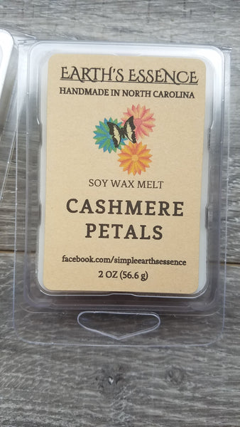 Cashmere Petals 2 oz Soy Wax Melts