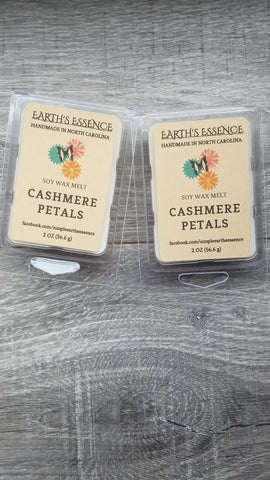 Cashmere Petals 2 oz Soy Wax Melts