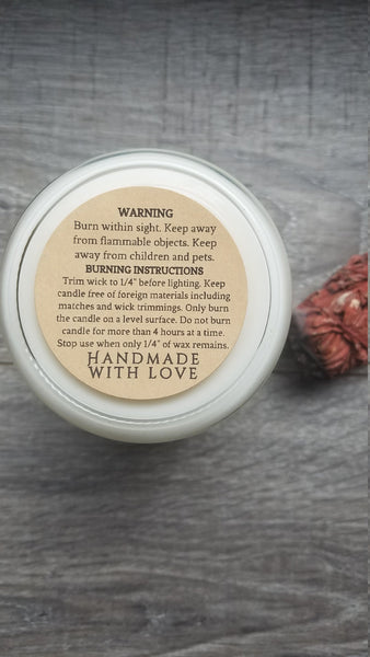 Sage That Shit 8 oz Soy Candle, 3 Different Scents