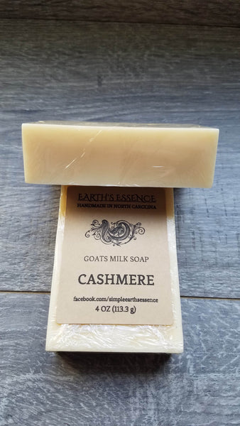 Cashmere 4 oz Goats Milk Soap