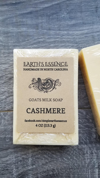 Cashmere 4 oz Goats Milk Soap