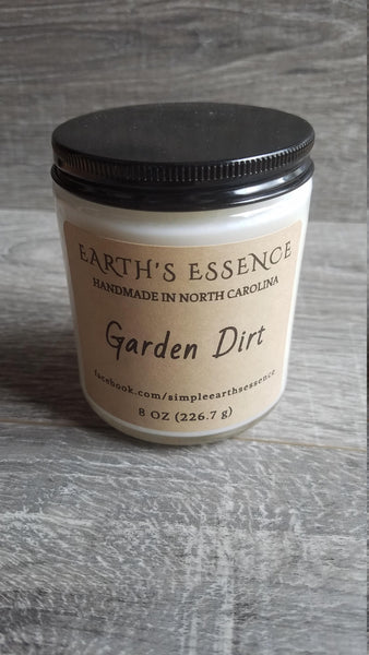 Garden Dirt 8 oz Soy Candle