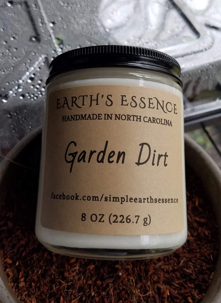 Garden Dirt 8 oz Soy Candle