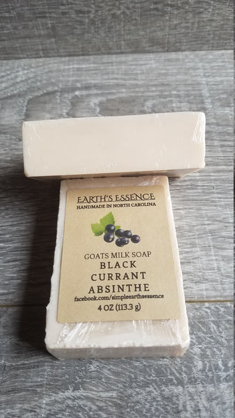 Black Currant 4 oz Goats Milk Soap