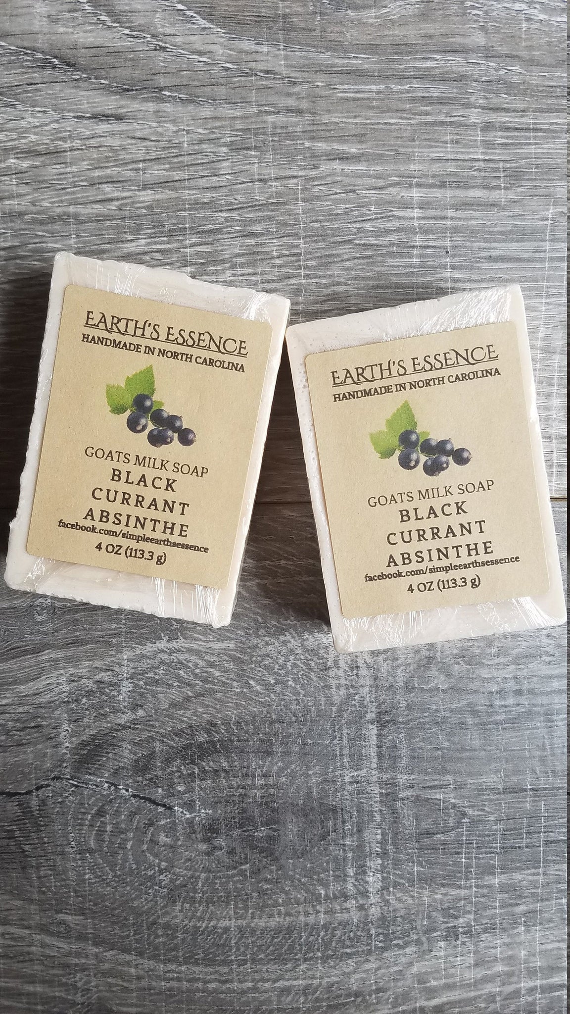 Black Currant 4 oz Goats Milk Soap