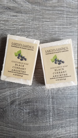 Black Currant 4 oz Goats Milk Soap