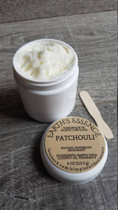 Patchouli 4 oz Natural Deodorant