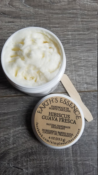 Hibiscus Guava Fresca 4 oz Deodorant