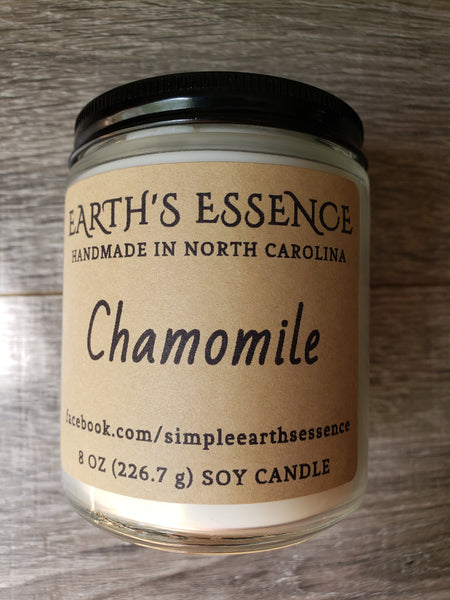 Chamomile 8 oz Soy Candle