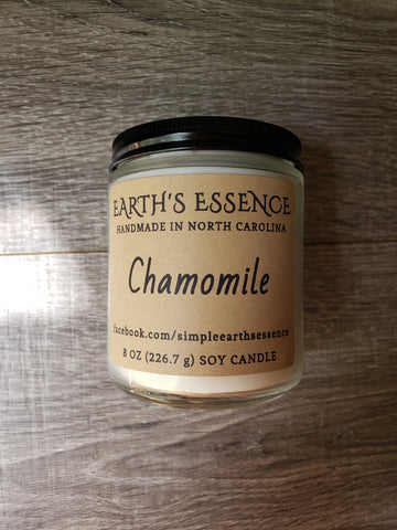 Chamomile 8 oz Soy Candle