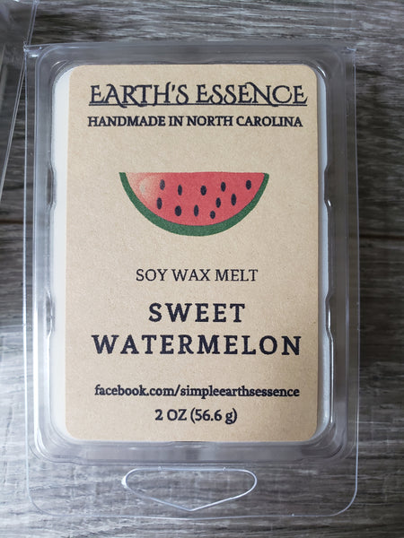 Sweet Watermelon 2 oz Soy Wax Melt