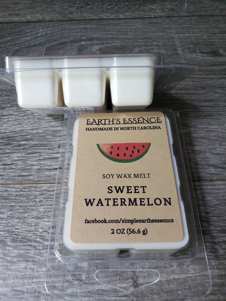 Sweet Watermelon 2 oz Soy Wax Melt