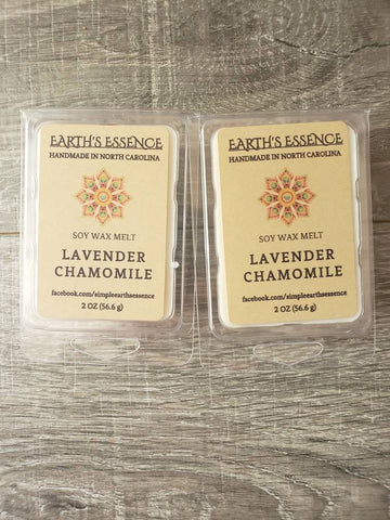 Lavender Chamomile 2 oz Soy Wax Melt