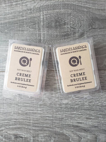 Creme Brulee 2 oz Soy Wax Melts