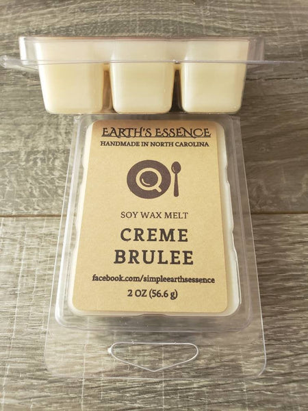 Creme Brulee 2 oz Soy Wax Melts
